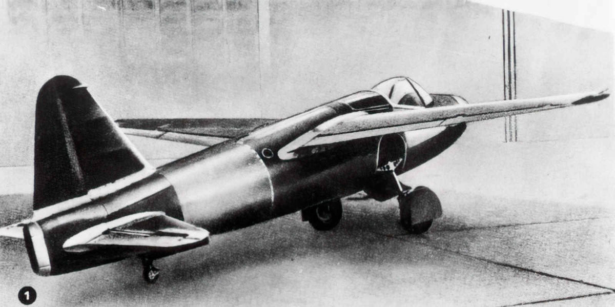 Heinkel He 178 2 A4 Photo Print