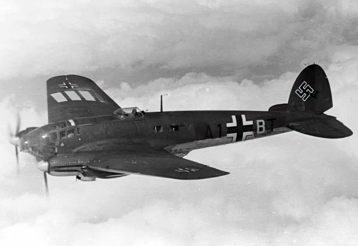 Heinkel He111 Medium Bomber 3 A4 Photo Print