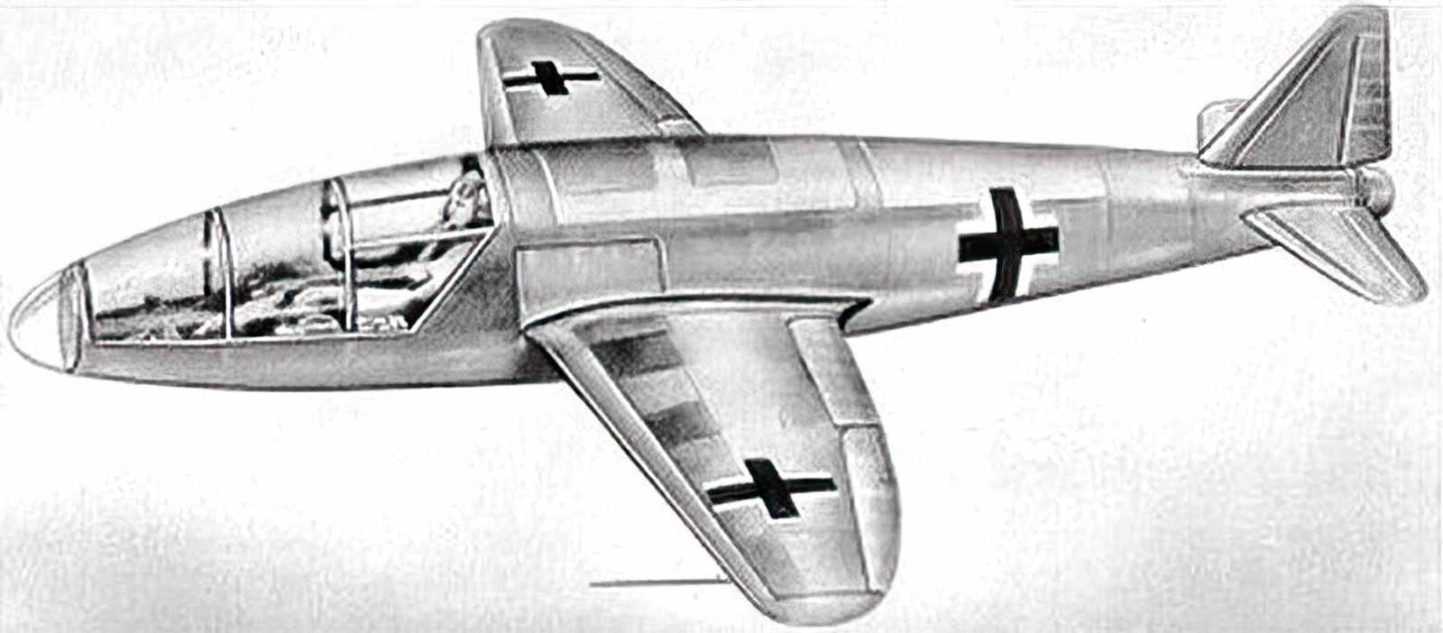 Heinkel He176 3 A4 Photo Print