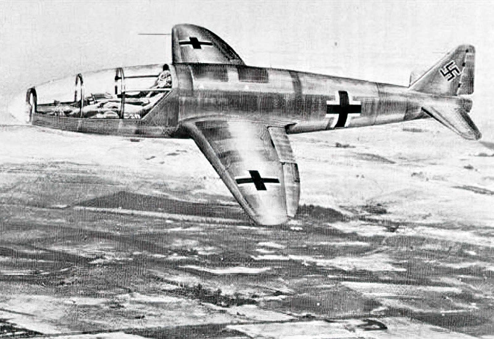 Heinkel He176 4 A4 Photo Print