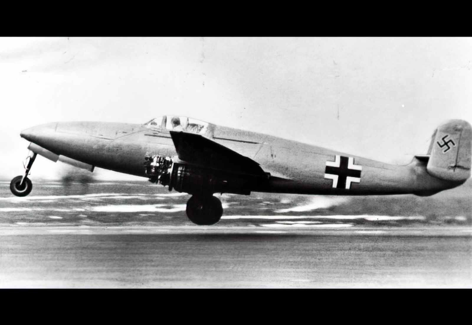 Heinkel He280 Jet Aircraft Germany A4 Photo Print