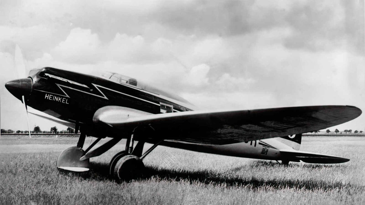 Heinkel He70 Blitz 4 A4 Photo Print