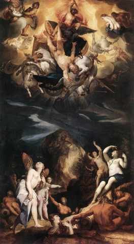 Heintz Joseph The Elder The Fall Of Phaeton A4 Photo Print