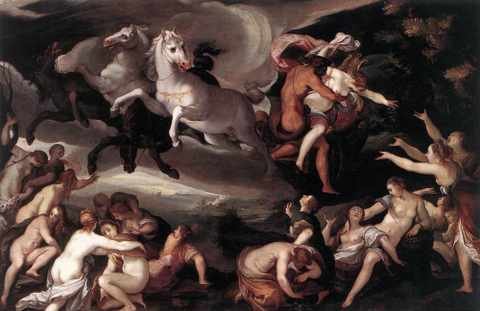 Heintz Joseph The Elder The Rape Of Prosperin A4 Photo Print
