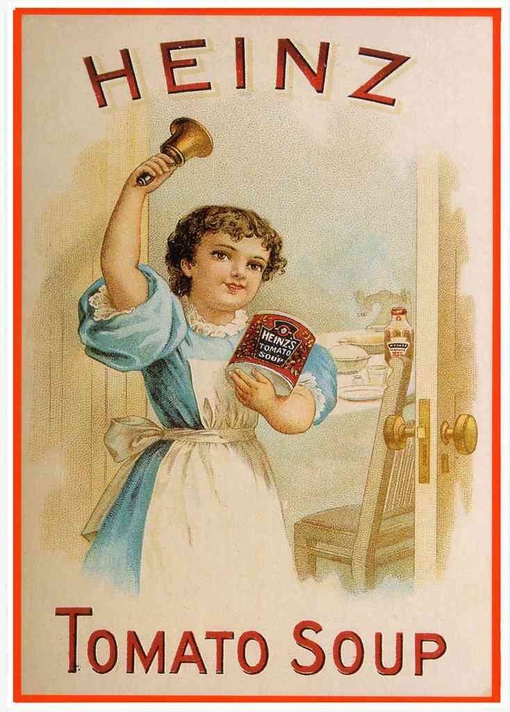 Heinz Tomato Soup Vintage Advert A4 Photo Print