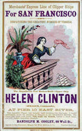 Helen Clinton Clipper Advert Vintage A4 Photo Print