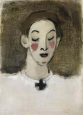 Helene Schjerfbeck nurse i kaija lahtinen 1943 Art A4 Photo Print