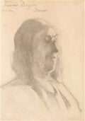 Helene Sofia Schjerfbeck francois dagorn Art A4 Photo Print
