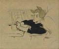 Helene Sofia Schjerfbeck andakt 1 Art A4 Photo Print