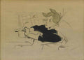 Helene Sofia Schjerfbeck bei der toilette Art A4 Photo Print