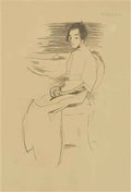 Helene Sofia Schjerfbeck boy with a basket 1 Art A4 Photo Print