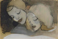 Helene Sofia Schjerfbeck kuvakirja bilderboken picture book Art A4 Photo Print