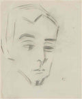 Helene Sofia Schjerfbeck hand dbl sided study Art A4 Photo Print