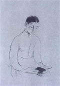 Helene Sofia Schjerfbeck konvalescenten 12 Art A4 Photo Print