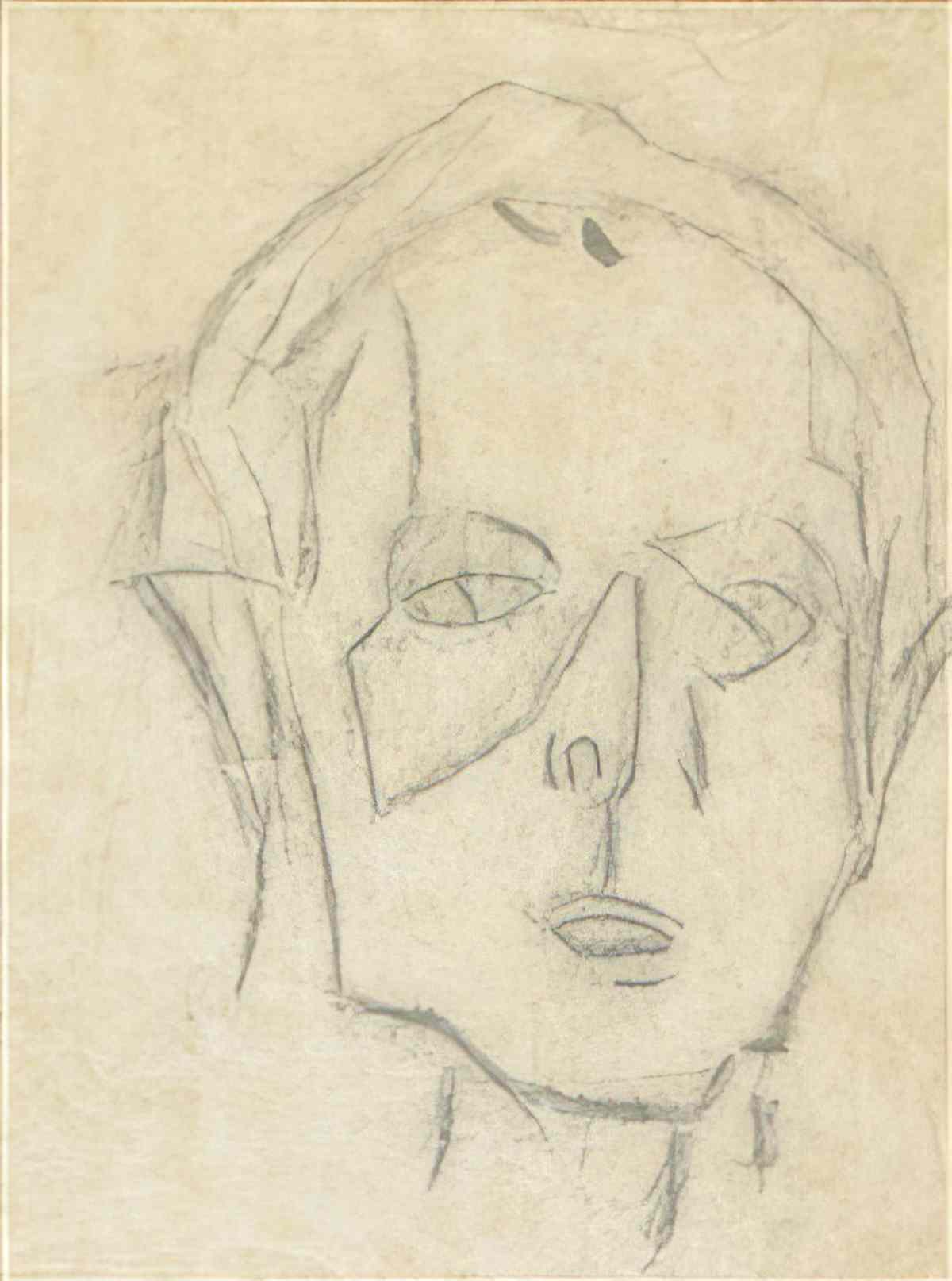 Helene Sofia Schjerfbeck konvalescenten 3 Art A4 Photo Print