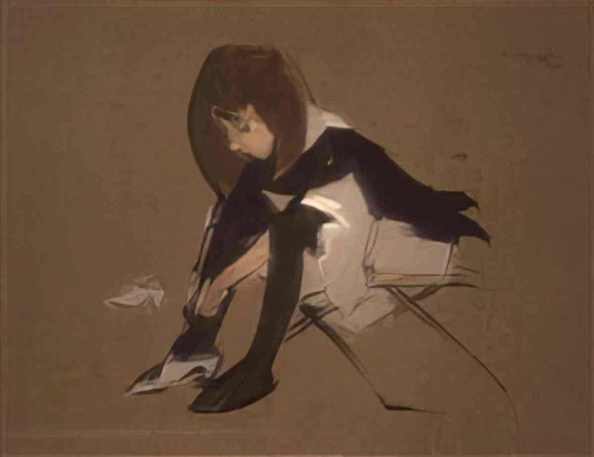 Helene Sofia Schjerfbeck konvalescenten 6 2 Art A4 Photo Print