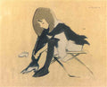 Helene Sofia Schjerfbeck konvalescenten 6 Art A4 Photo Print