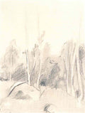 Helene Sofia Schjerfbeck kvinna med blekröd mun Art A4 Photo Print