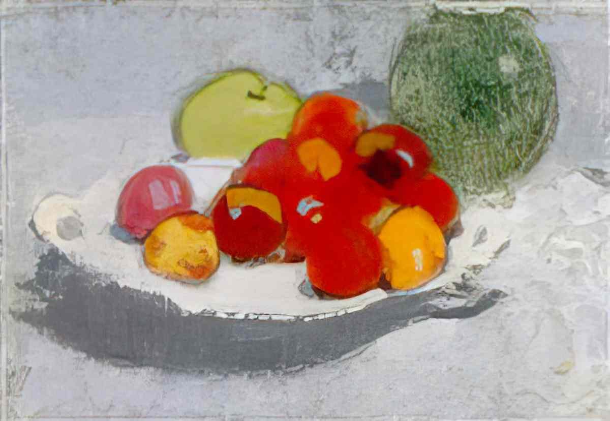 Helene Sofia Schjerfbeck landskap Art A4 Photo Print