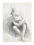 Helene Sofia Schjerfbeck landskapsstudie 1 Art A4 Photo Print