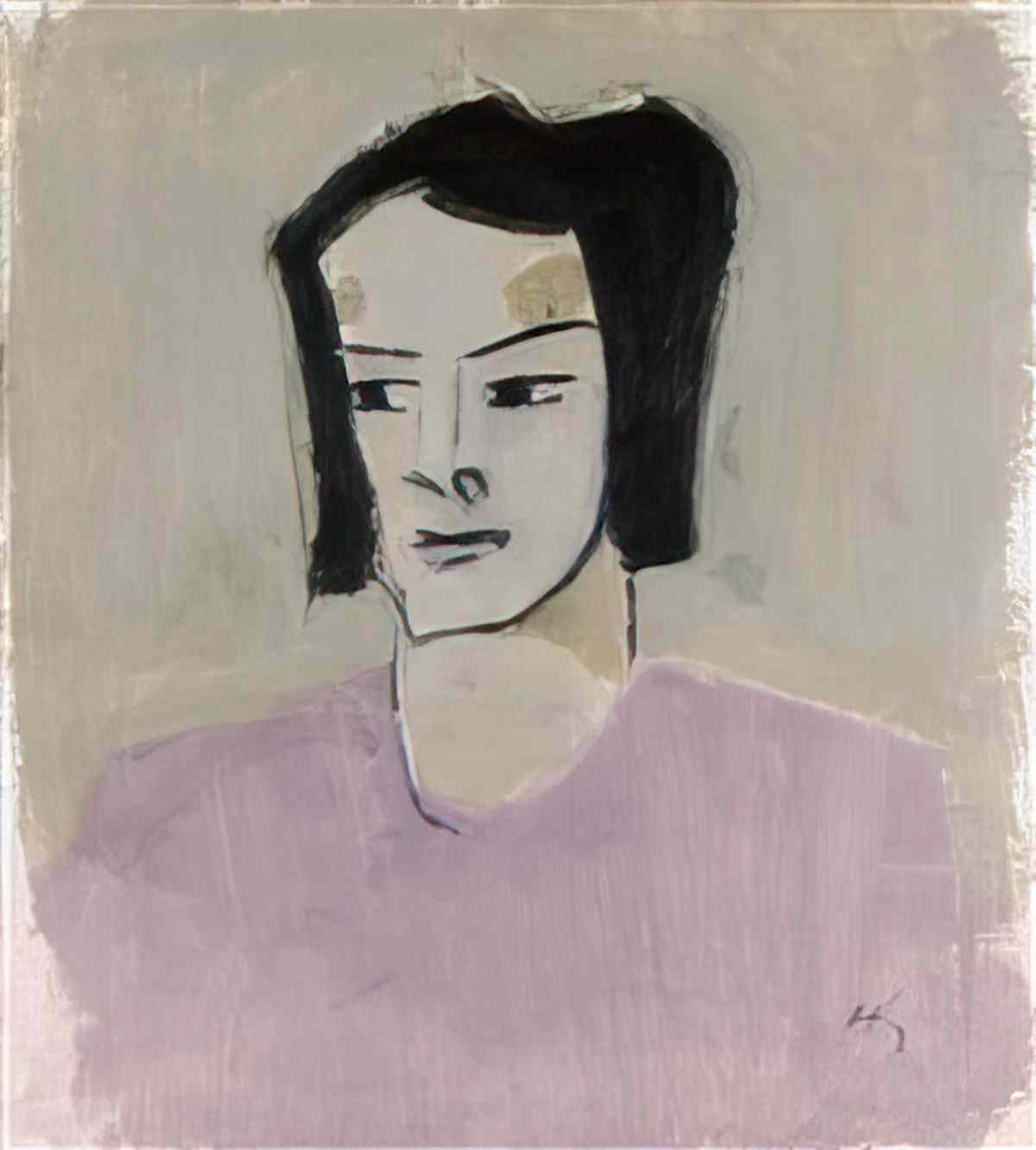 Helene Sofia Schjerfbeck suomalainen sairaanhoitaja i finnish nurse Art A4 Photo Print