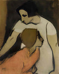 Helene Sofia Schjerfbeck lsande flicka Art A4 Photo Print