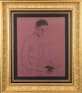 Helene Sofia Schjerfbeck luonnos ruotsinpyhtaan alttaritauluun Art A4 Photo Print