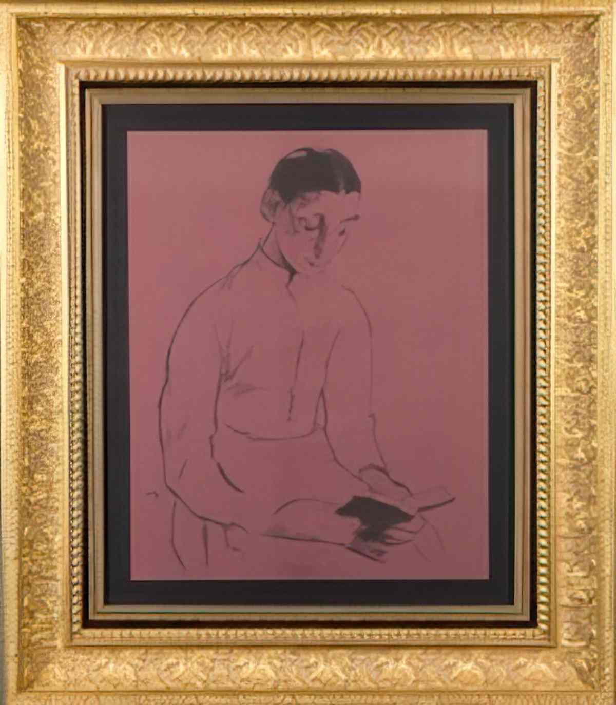 Helene Sofia Schjerfbeck luonnos ruotsinpyhtaan alttaritauluun Art A4 Photo Print