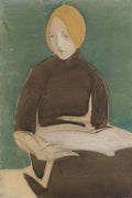 Helene Sofia Schjerfbeck midsommarnatt Art A4 Photo Print
