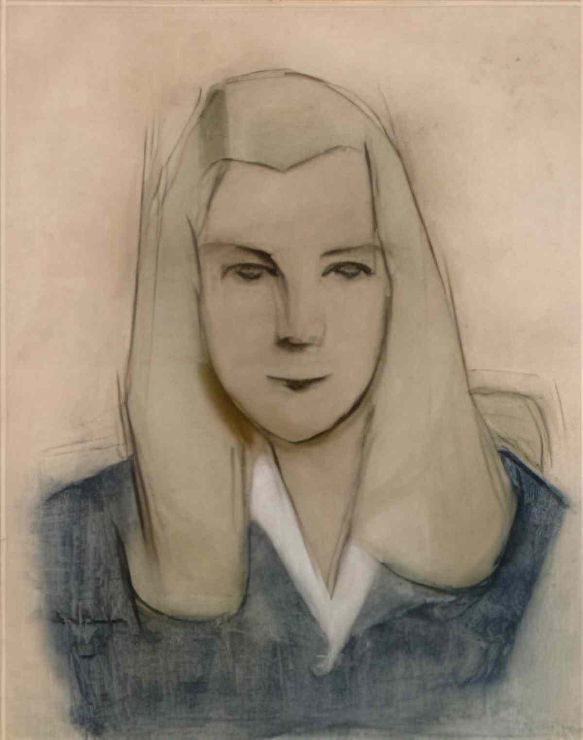Helene Sofia Schjerfbeck nina  söndag  nina sunday Art A4 Photo Print