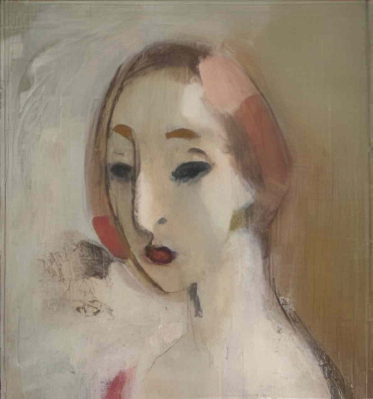 Helene Sofia Schjerfbeck ung kvinna young woman Art A4 Photo Print