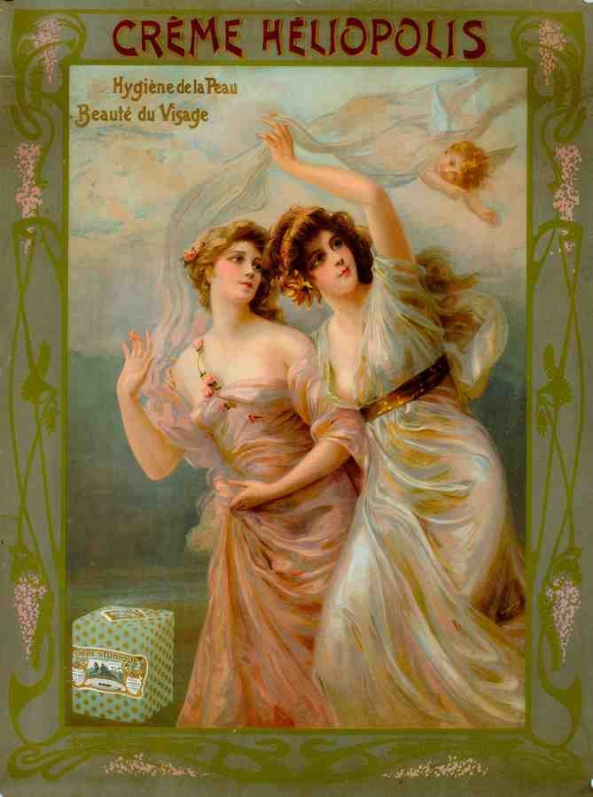 Heliopolis Vintage Advert A4 Photo Print