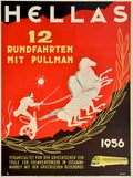 Hellas Pullman 1956 Vintage Retro Advert Poster A4 Photo Print