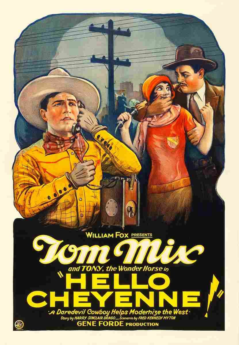 Hello Cheyenne 01  film star poster A4 Photo Print