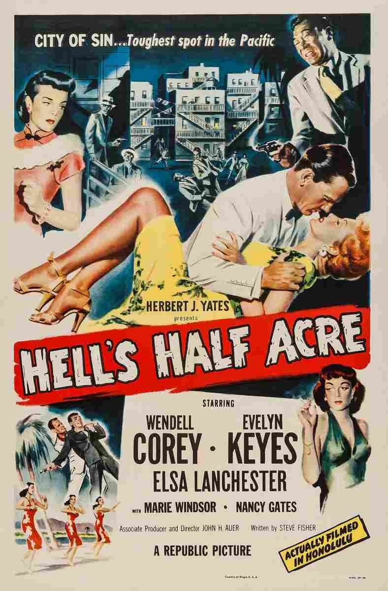 Hells Half Acre 01  film star poster A4 Photo Print
