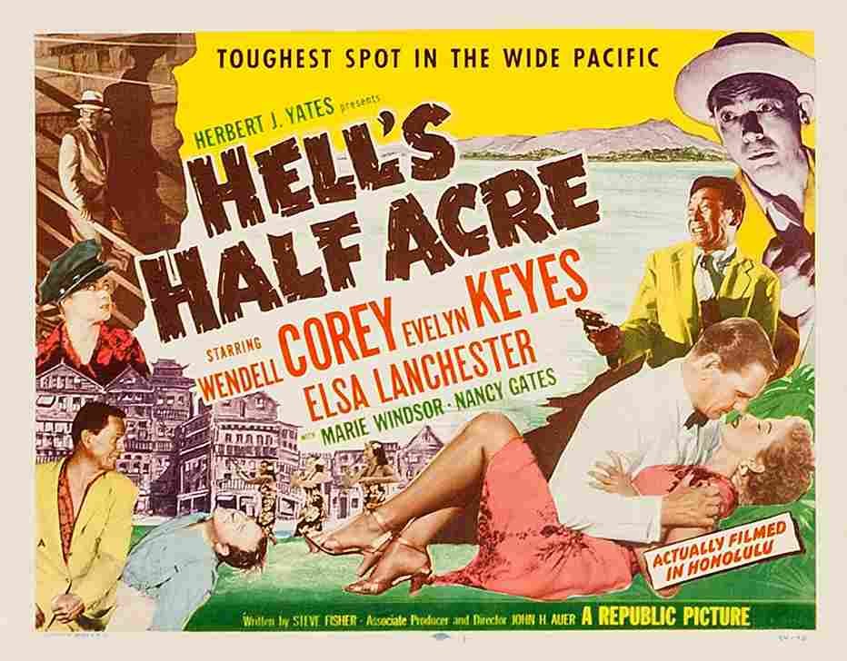 Hells Half Acre 02  film star poster A4 Photo Print