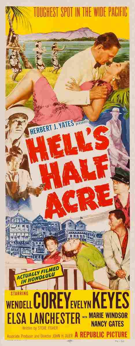 Hells Half Acre 03  film star poster A4 Photo Print