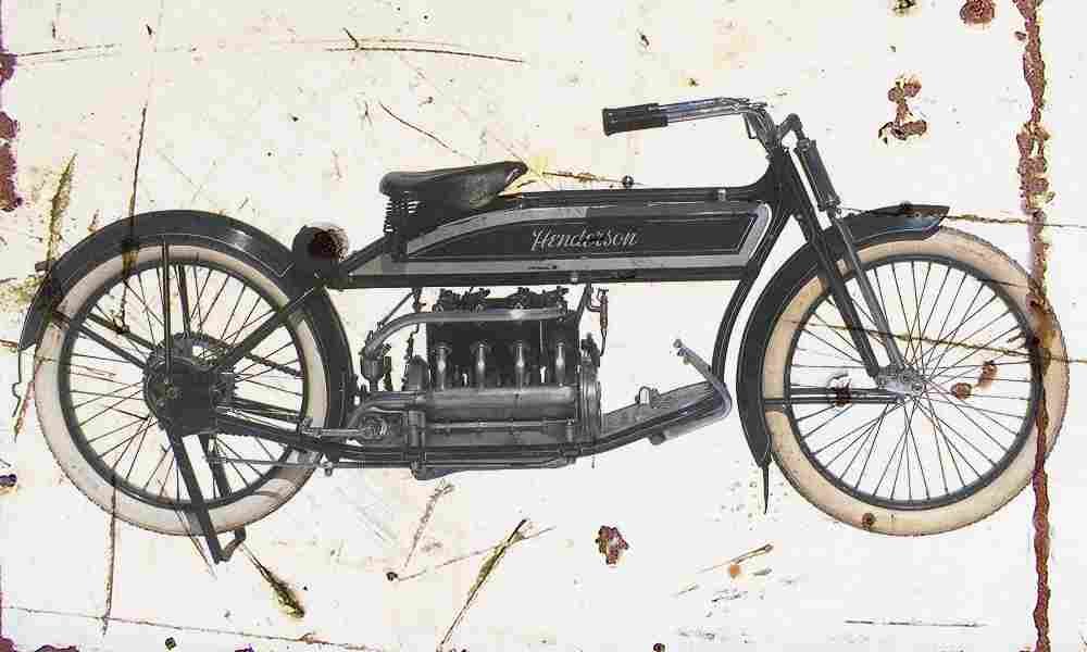 Henderson 1913 Aged Vintage A4 Photo Print