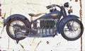 Henderson KJ 1930 Aged Vintage A4 Photo Print