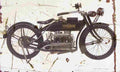 Henderson Model G 1917 Aged Vintage A4 Photo Print