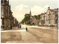 Henderson Street West Bridge of Allan Vintage A4 Photo Print