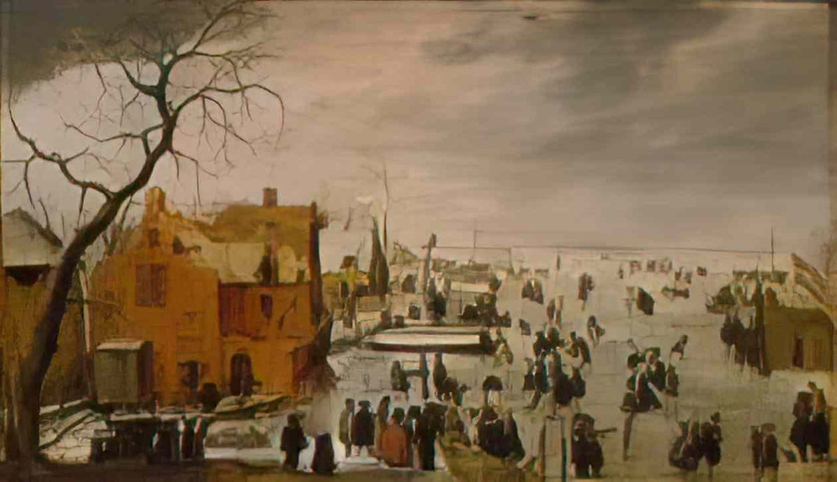 Hendrick Avercamp Reni hendrick avercamp ijs landschap ca 1610 1 Art A4 Photo Print