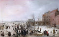 Hendrick Avercamp a scene on the ice near a town 1 Art A4 Photo Print