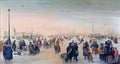 Hendrick Avercamp hendrick avercamp winterlandschap met schaatsers bi Art A4 Photo Print