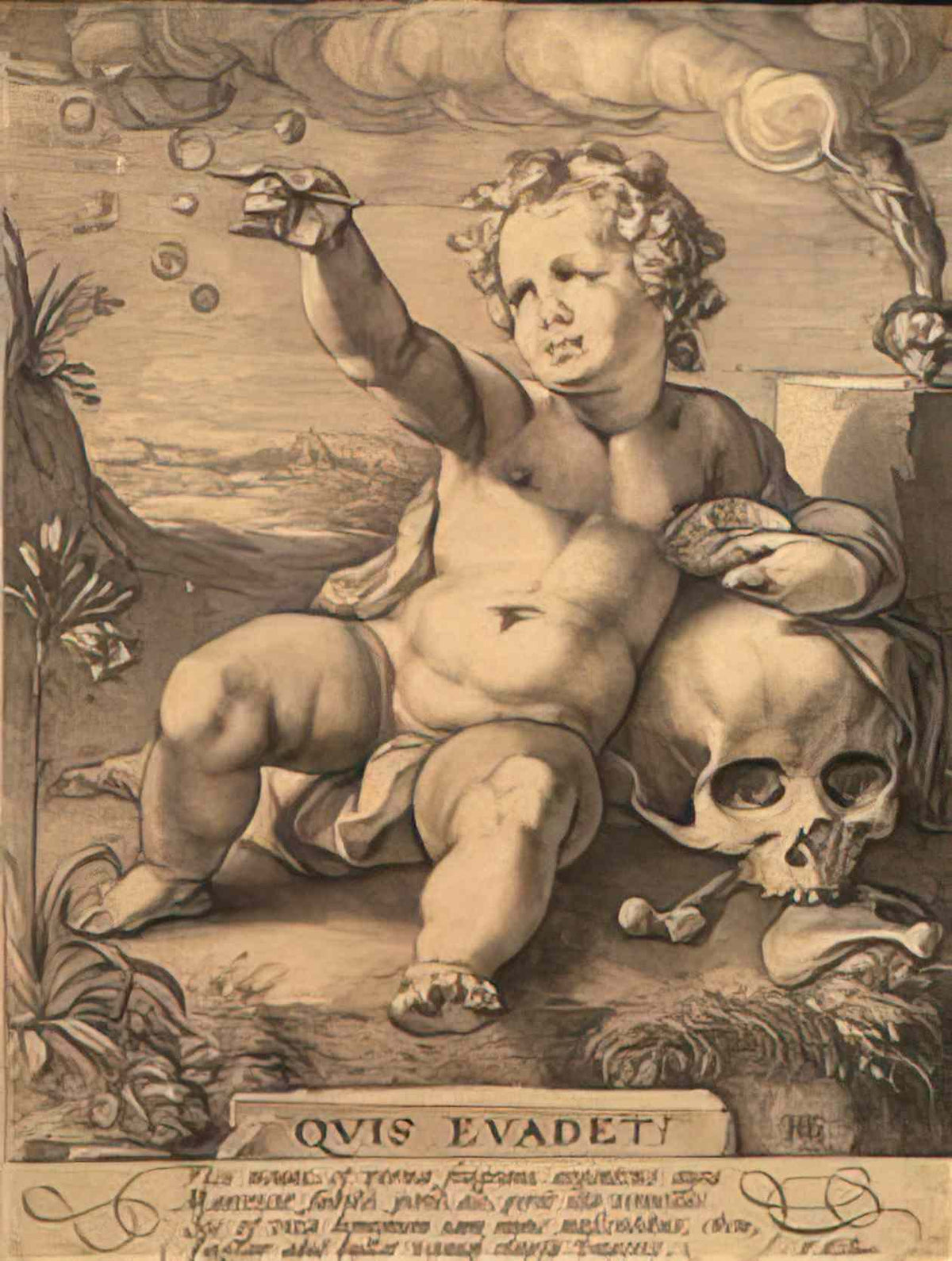 Hendrick Goltzius Reni goltzius 1594 quis evadet 1 Art A4 Photo Print