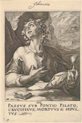 Hendrick Goltzius Reni st john from christ the apostles and st paul w Art A4 Photo Print