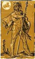 Hendrick Goltzius goltzius hendrik mars c1588 90 chiaroscuro woodcut b Art A4 Photo Print