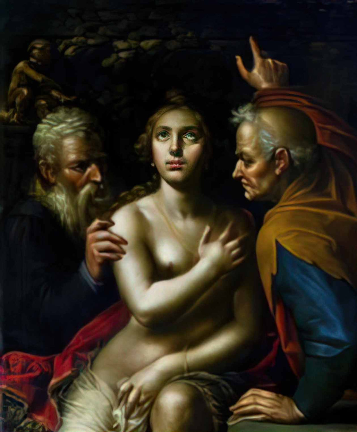 Hendrick Goltzius goltzius susanna and the elders Art A4 Photo Print