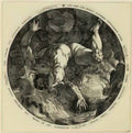 Hendrick Goltzius hendrick goltzius ixion Art A4 Photo Print