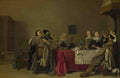 Hendrick Pot A Merry Company at Table A4 Photo Print